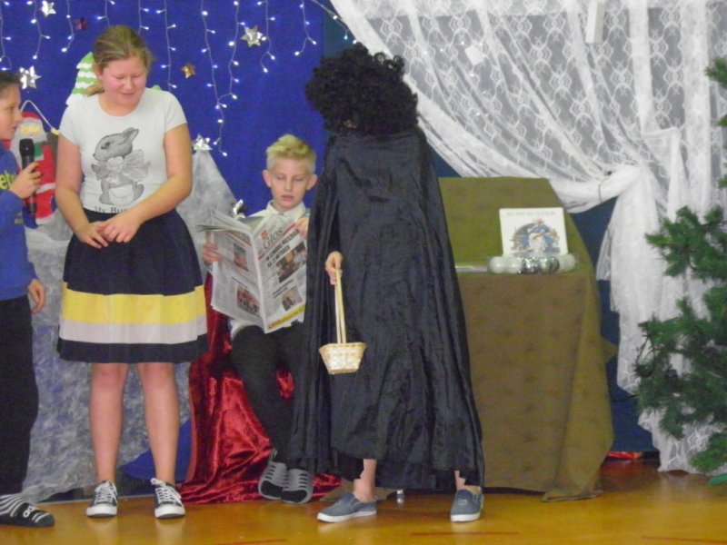 Mikołaj w szkole podstawowej